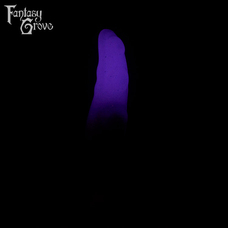 A fantasy sex toy on a black background with the Fantasy Grove logo in the upper left corner