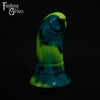 A fantasy sex toy on a black background with the Fantasy Grove logo in the upper left corner