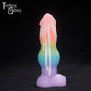 A Fantasy Grove sex toy on a black background with a logo in the upper left corner