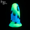 A fantasy sex toy on a black background with the Fantasy Grove logo in the upper left corner