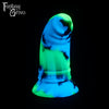 A fantasy sex toy on a black background with the Fantasy Grove logo in the upper left corner