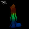 A Fantasy Grove sex toy on a black background with a logo in the upper left corner