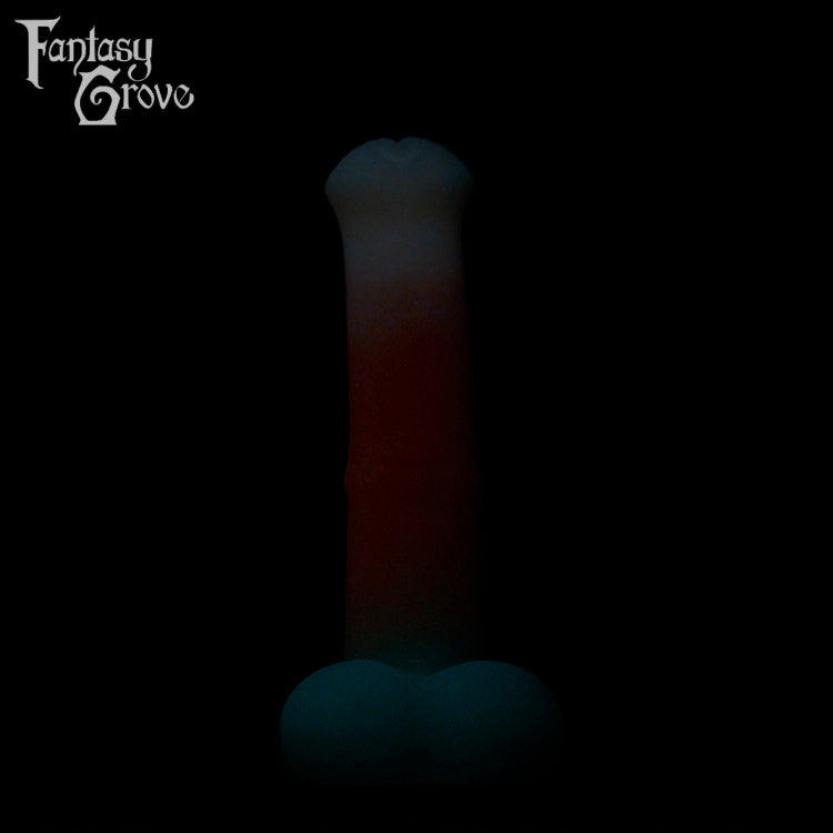 A fantasy sex toys on a black background with Fantasy Grove branding