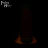 A fantasy sex toy on a black background with the Fantasy Grove logo in the upper left corner 