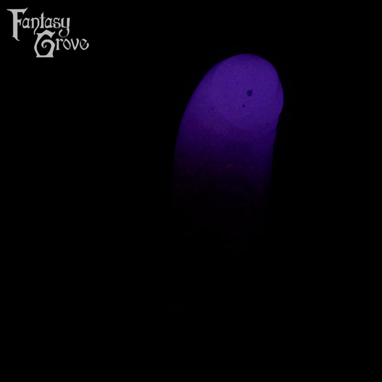 A fantasy sex toy on a black background with the Fantasy Grove logo in the upper left corner
