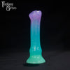 A Fantasy Grove sex toy on a black background with a logo in the upper left corner