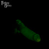 A fantasy sex toy on a black background with the Fantasy Grove logo in the upper left corner 