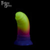 A fantasy sex toy on a black background with the Fantasy Grove logo in the upper left corner