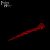 A Fantasy Grove sex toy on a black background with a logo in the upper left corner