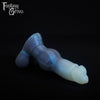 A fantasy sex toy on a black background with the Fantasy Grove logo in the upper left corner