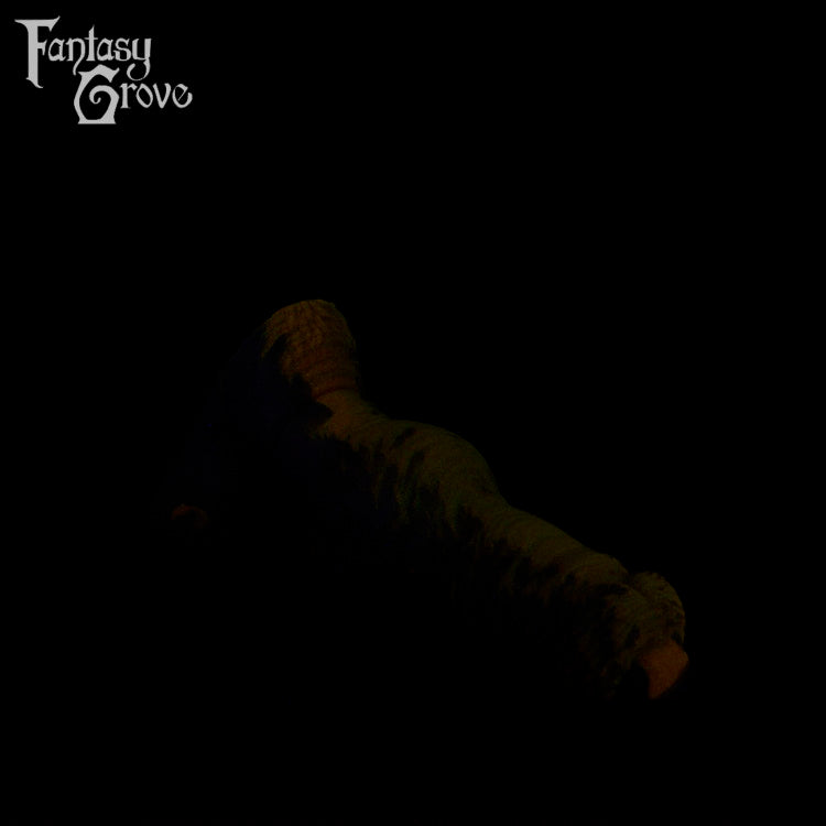 A fantasy sex toy on a black background with the Fantasy Grove logo in the upper left corner 