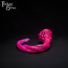 A Fantasy Grove sex toy on a black background with a logo in the upper left corner