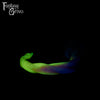A fantasy sex toy on a black background with the Fantasy Grove logo in the upper left corner
