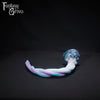 A fantasy sex toy on a black background with the Fantasy Grove logo in the upper left corner 