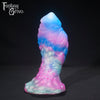 A fantasy sex toy on a black background with the Fantasy Grove logo in the upper left corner 