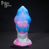 A fantasy sex toy on a black background with the Fantasy Grove logo in the upper left corner 