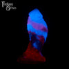 A fantasy sex toy on a black background with the Fantasy Grove logo in the upper left corner 