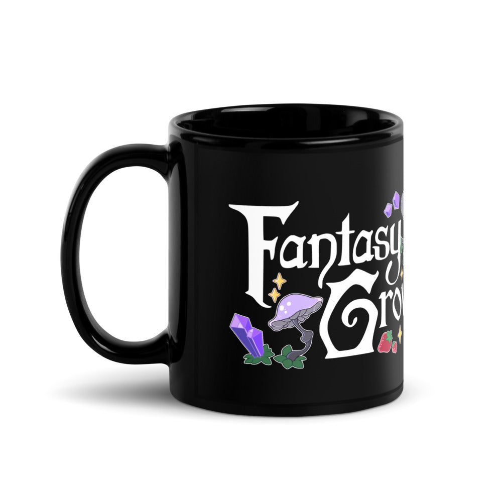 Fantasy Grove Mushroom Logo Mug