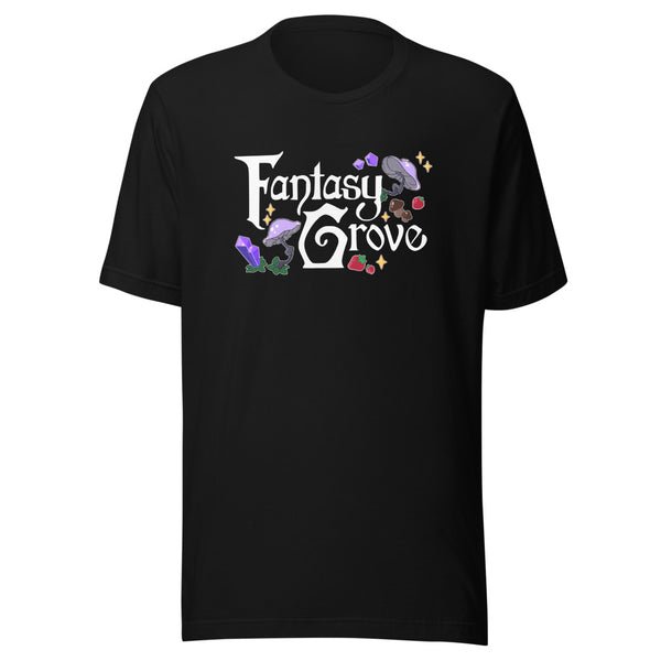 Fantasy Grove Mushroom Logo T-Shirt